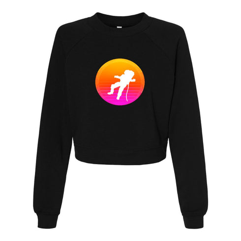 BELLA CANVAS WOMEN'S CROPPED FLEECE PULLOVER 7505